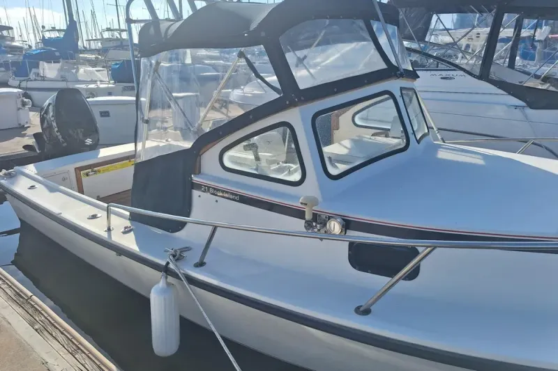 Slide: The Image of Steiger Craft 21 Block Island 1997 - 4