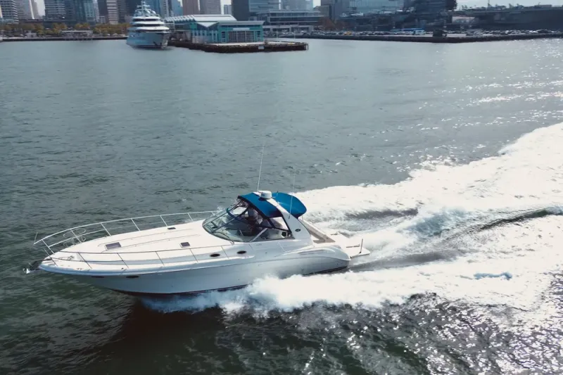 Slide: The Image of Sea Ray Sundancer 400 1999 - 2