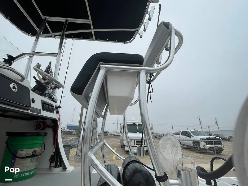 Slide: The Image of Leaning Post With Storage And Foot Rest - 15105456