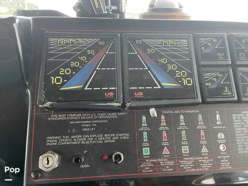 Slide: The Image of Bayliner Ciera 2858 Command Bridge 1989 - 15195111