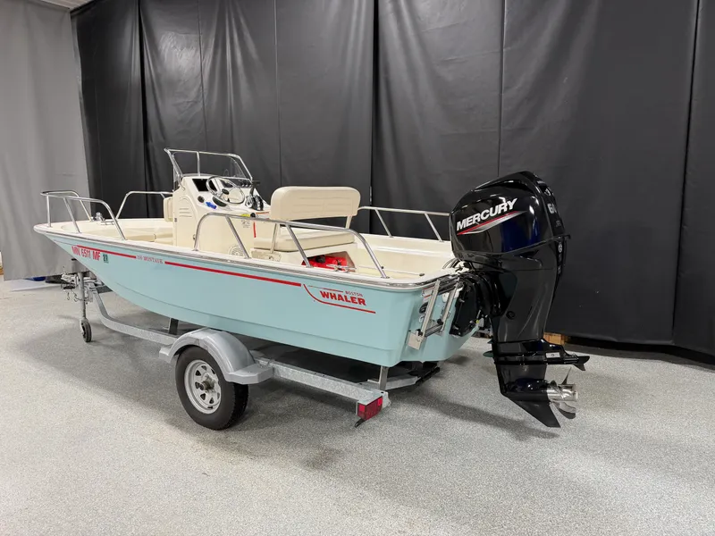 Slide: The Image of Boston Whaler 150 Montauk 2022 - 2
