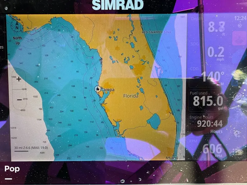 Slide: The Image of Simrad Display With Mercury Vesselview - 15370060
