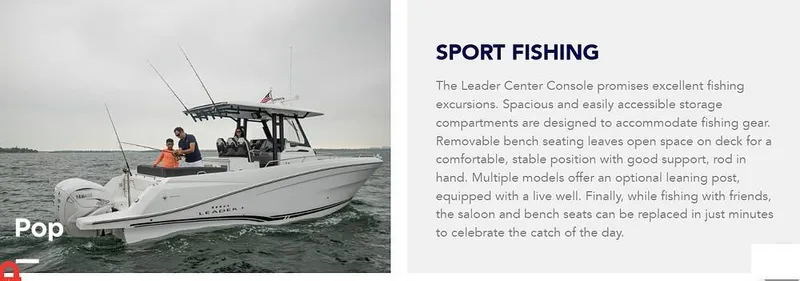 Slide: The Image of 2022 JEANNEAU LEADER 7.5 CC BROCHURE - 15362224