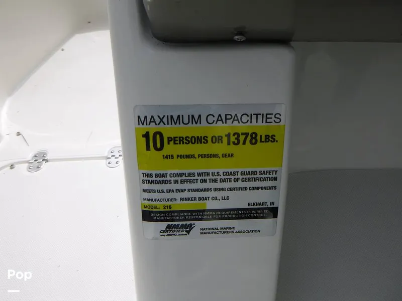 Slide: The Image of Rinker Captiva 216 2012 - 15510097