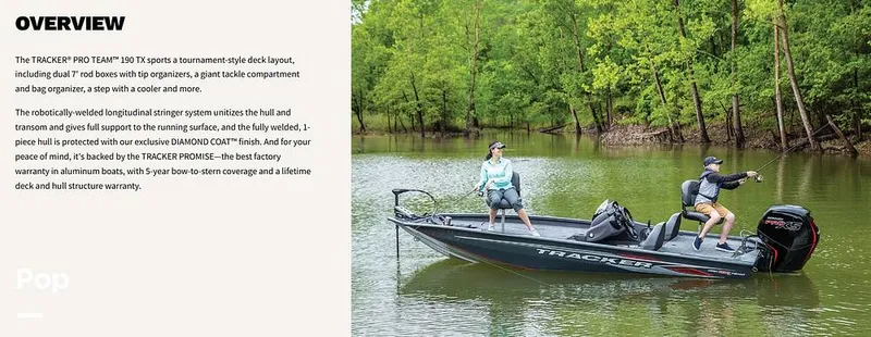 Slide: The Image of 2023 TRACKER PRO 190 TX BROCHURE - 15423083