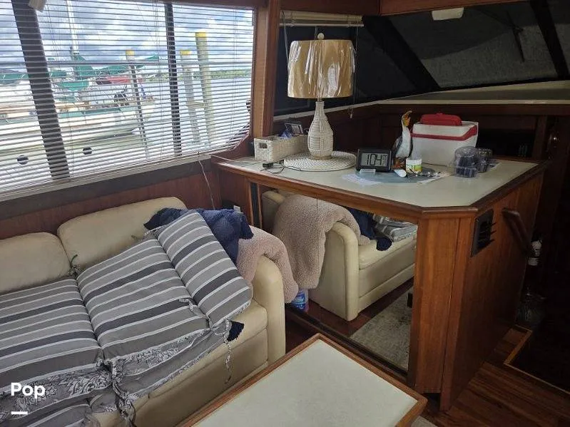 Slide: The Image of Bayliner 4587 Cockpit Motor Yacht 1994 - 15799410