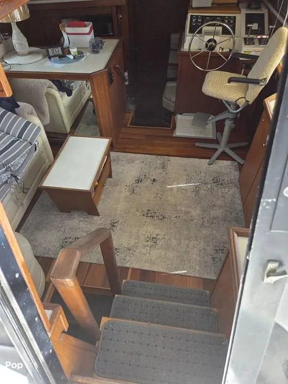 Slide: The Image of Bayliner 4587 Cockpit Motor Yacht 1994 - 15799428