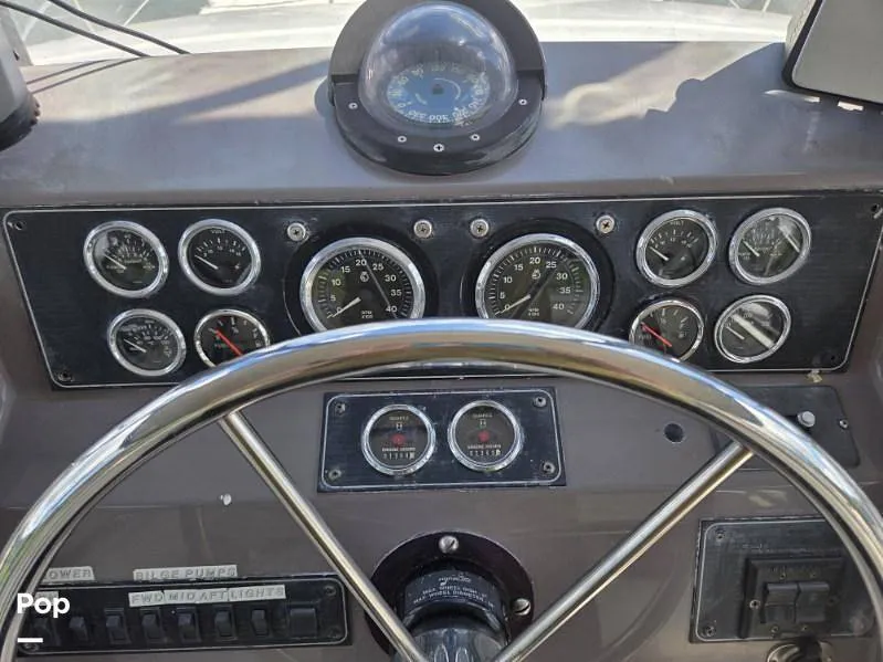 Slide: The Image of Bayliner 4587 Cockpit Motor Yacht 1994 - 15799423