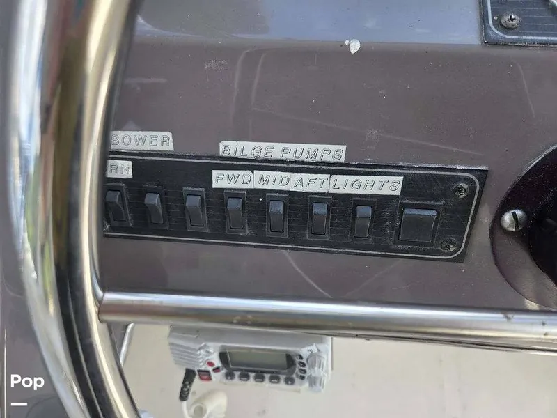 Slide: The Image of Bayliner 4587 Cockpit Motor Yacht 1994 - 15799435