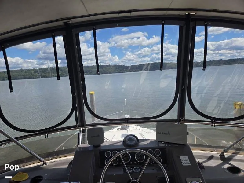 Slide: The Image of Bayliner 4587 Cockpit Motor Yacht 1994 - 15799433