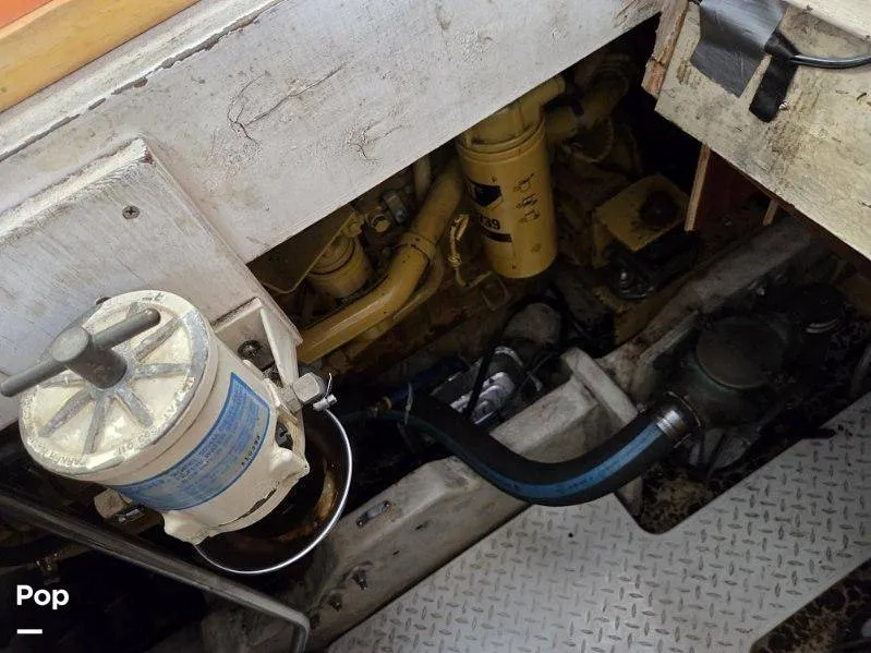 Slide: The Image of Bayliner 4587 Cockpit Motor Yacht 1994 - 15799449