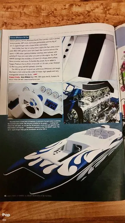 Slide: The Image of Force Offshore 26' Open Bow 2003 - 15489736