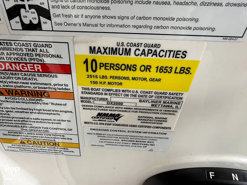 Slide: The Image of Bayliner DX2000 2022 - 15525061