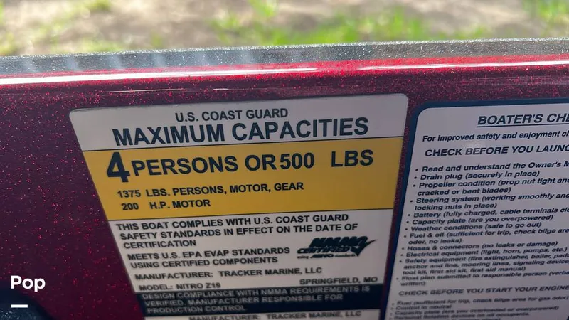 Slide: The Image of USCG Capacity Decal - 15548395