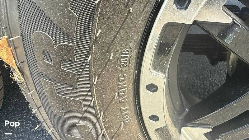 Slide: The Image of Tire Date Code - 2818 - 15700718