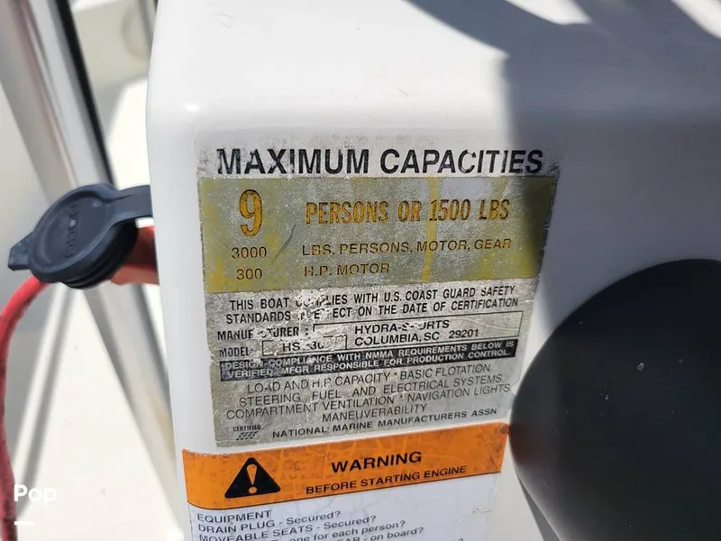 Slide: The Image of Hydra-Sports 230 Seahorse 2001 - 15611389