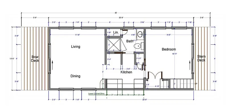 Slide: The Image of East Coast Houseboats Freedom 40 2025 - 15577857