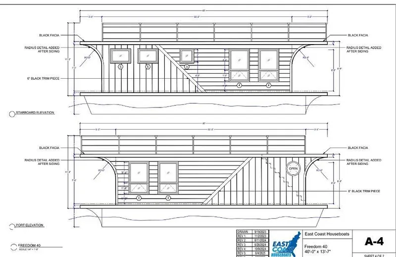 Slide: The Image of East Coast Houseboats Freedom 40 2025 - 15577863