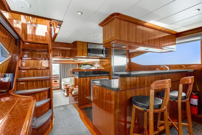 Slide: The Image of Hampton Yachts 760 Sky Lounge Motor Yachts 2014 - 6
