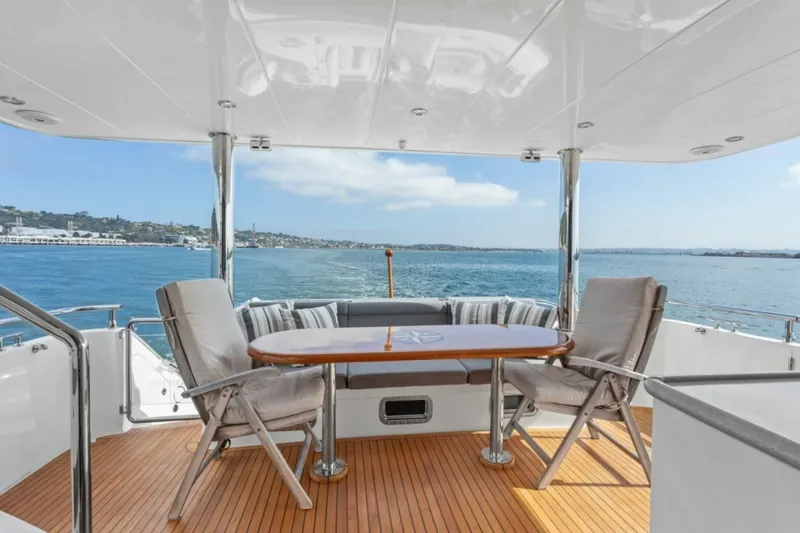 Slide: The Image of Hampton Yachts 760 Sky Lounge Motor Yachts 2014 - 20