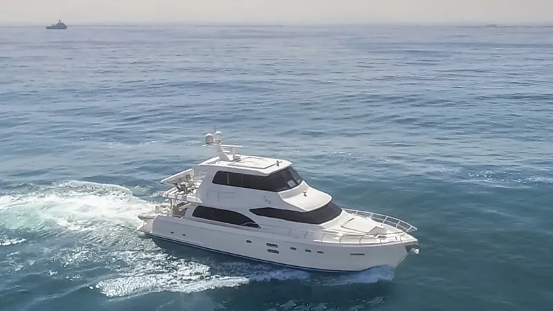 Slide: The Image of Hampton Yachts 760 Sky Lounge Motor Yachts 2014 - 33