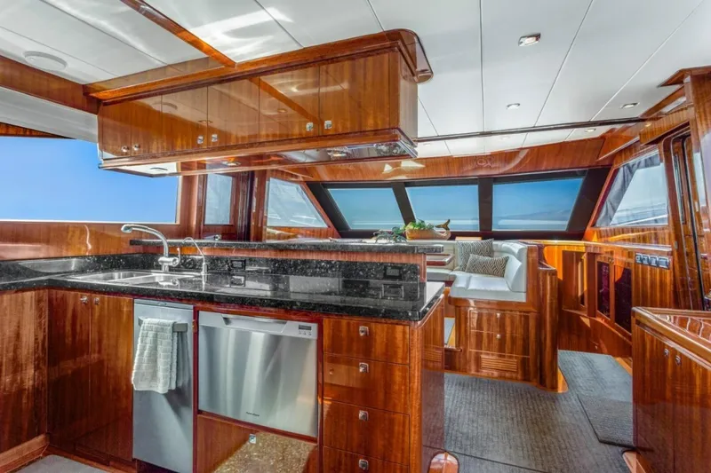 Slide: The Image of Hampton Yachts 760 Sky Lounge Motor Yachts 2014 - 5