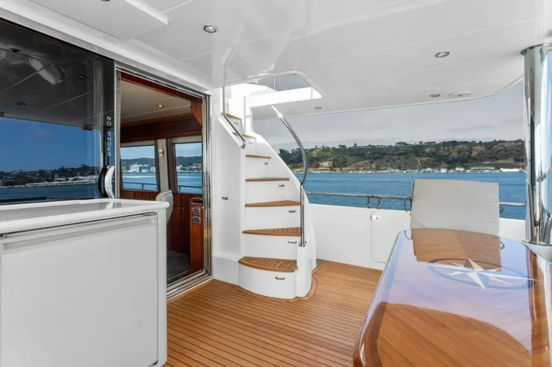 Slide: The Image of Hampton Yachts 760 Sky Lounge Motor Yachts 2014 - 18