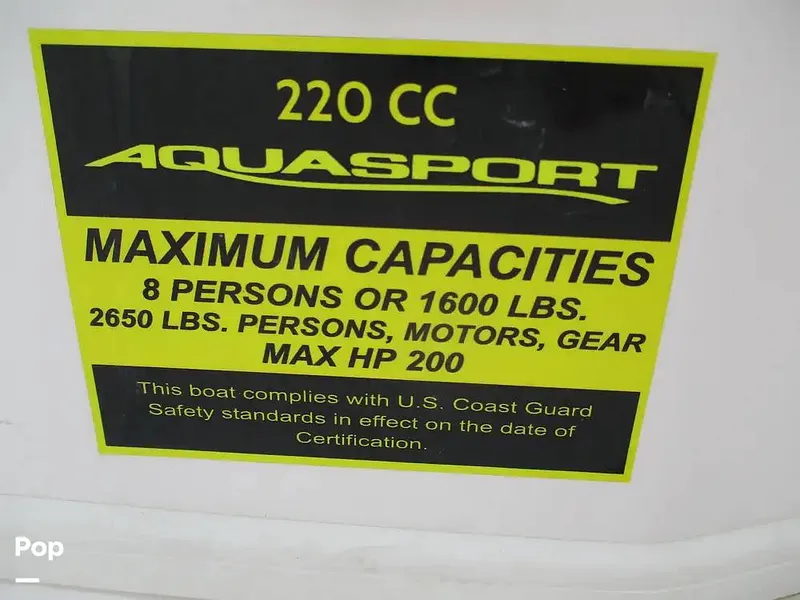 Slide: The Image of Aquasport 220 CC 2024 - 15595632