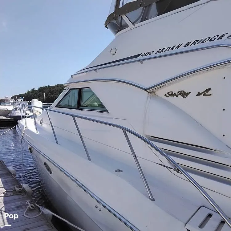 Slide: The Image of Sea Ray 400 Sedan Bridge 1998 - 15622173