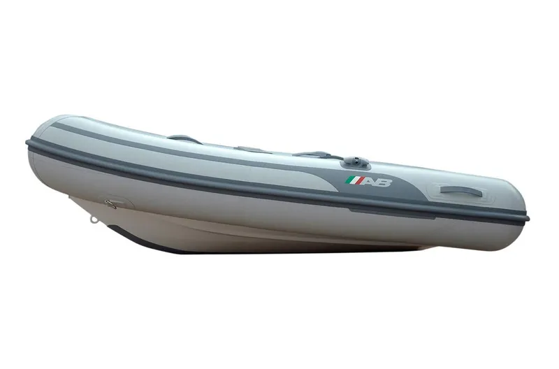 Slide: The Image of 2024 AB Inflatables Lammina 8 AL inflatable boat, side view. - 3