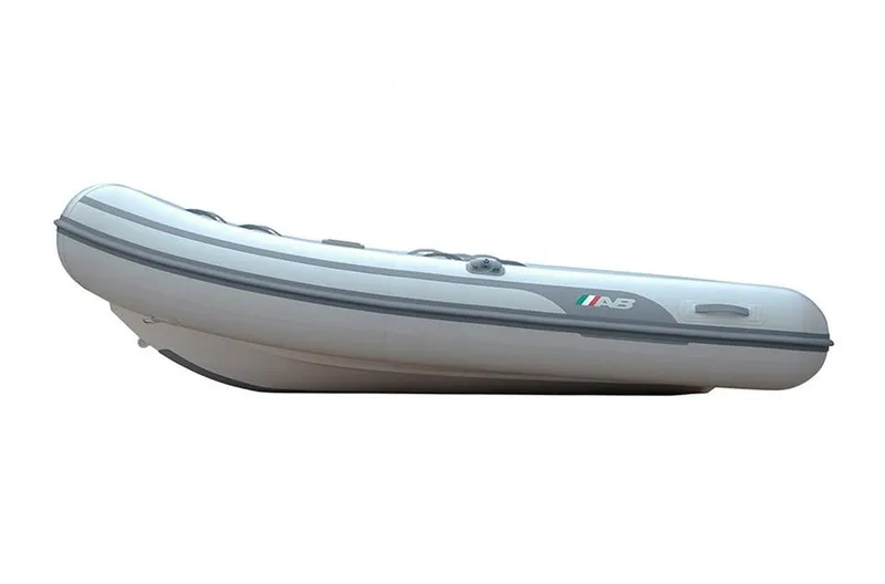 Slide: The Image of 2024 AB Inflatables Lammina 10 AL inflatable boat, side view. - 3