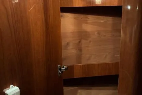 Slide: The Image of 2008 Regal 3760 wooden cabinet interior with open door - 32