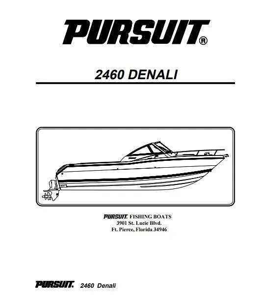 Slide: The Image of 2001 PURSUIT BROCHURE - 15707173
