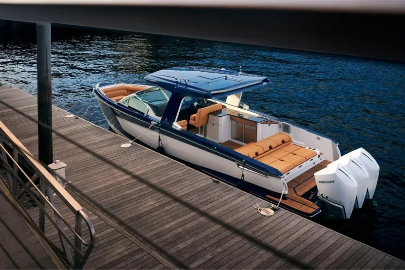 Slide: The Image of Aviara AV36 Outboard 2024 - 2