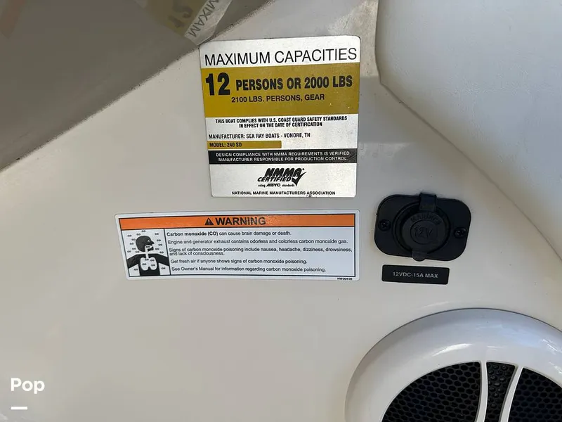 Slide: The Image of Sea Ray 240 Sundeck 2007 - 15814327