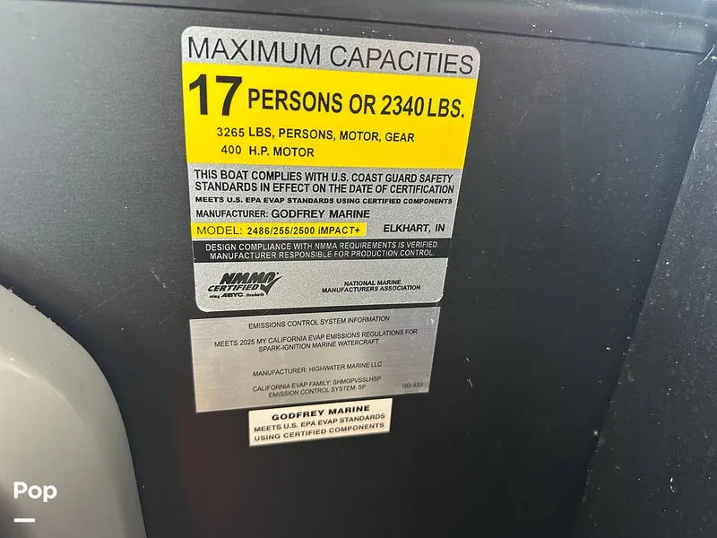 Slide: The Image of Godfrey AquaPatio 255 SBW 2025 - 15824731