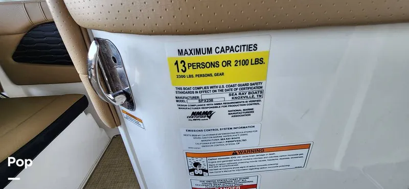 Slide: The Image of Sea Ray 230 SPX 2023 - 15735864