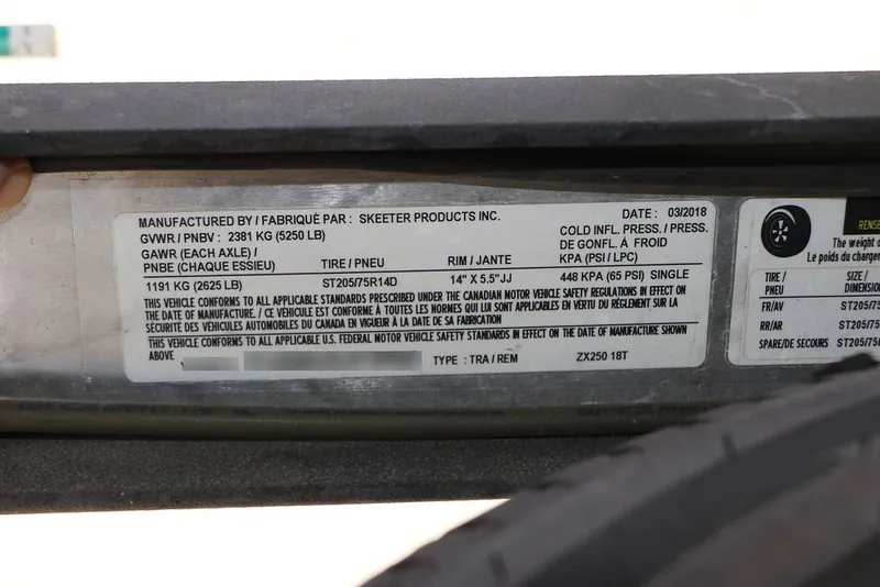 Slide: The Image of Skeeter ZX 250 2018 - 15781696