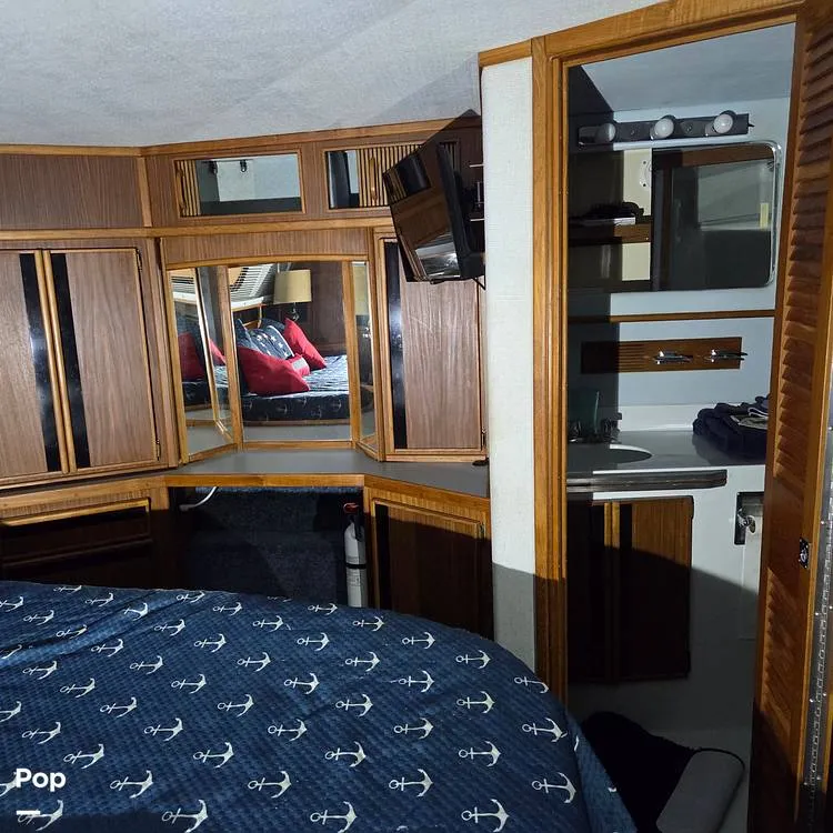 Slide: The Image of Sea Ray 410 Aft cabin 1987 - 15786045
