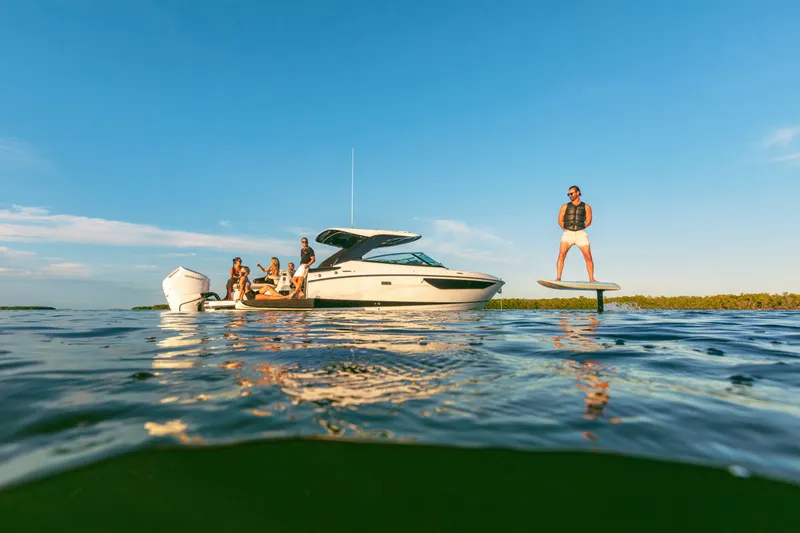 Slide: The Image of Sea Ray SLX 360 Outboard 2026 - 2