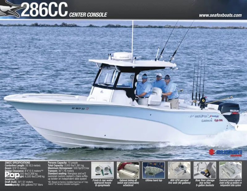 Slide: The Image of Sea Fox Commander 286 2010 - 15819078