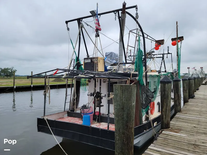 Slide: The Image of Homemade Steel Hull Shrimper 1975 - 15811897