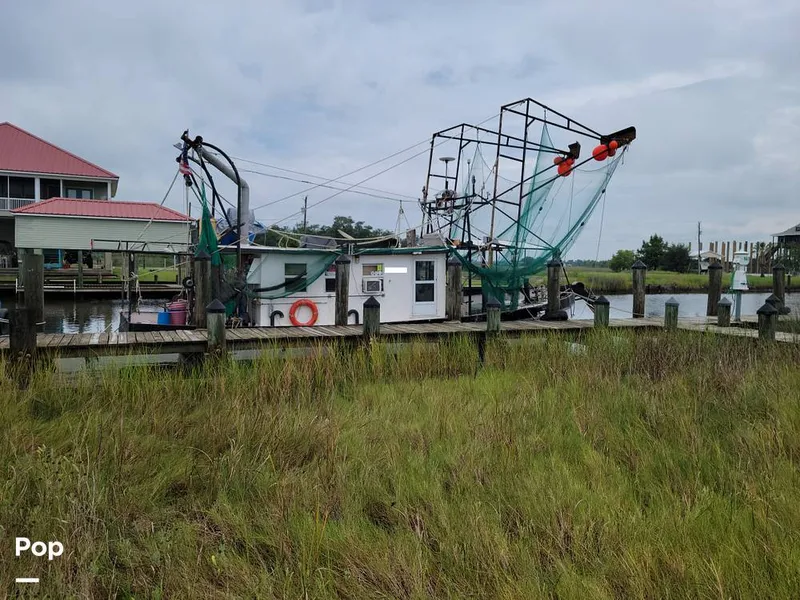 Slide: The Image of Homemade Steel Hull Shrimper 1975 - 15811886