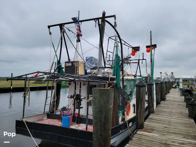 Slide: The Image of Homemade Steel Hull Shrimper 1975 - 15811923