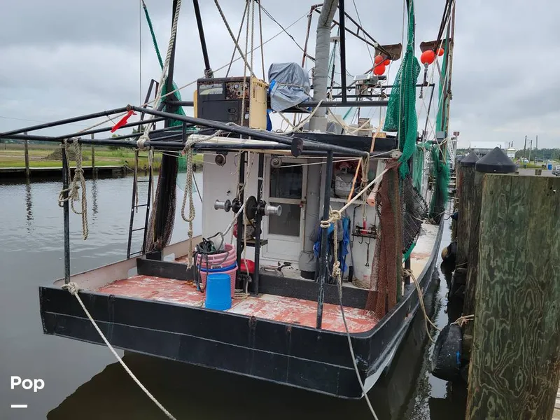 Slide: The Image of Homemade Steel Hull Shrimper 1975 - 15811924