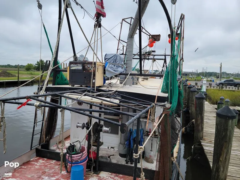 Slide: The Image of Homemade Steel Hull Shrimper 1975 - 15811925