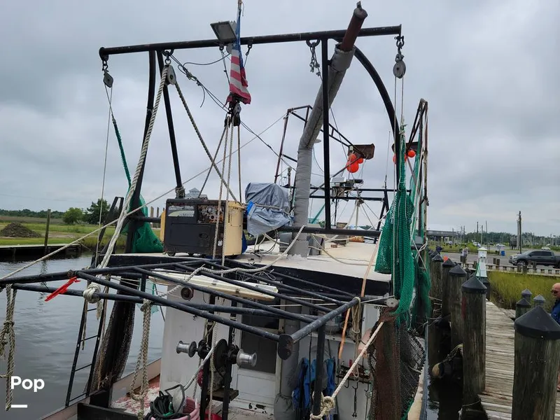 Slide: The Image of Homemade Steel Hull Shrimper 1975 - 15811927