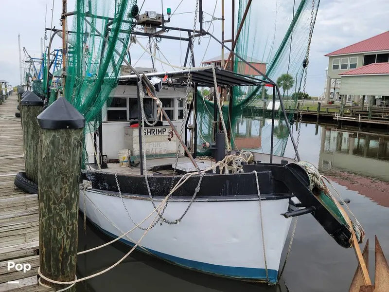 Slide: The Image of Homemade Steel Hull Shrimper 1975 - 15811947