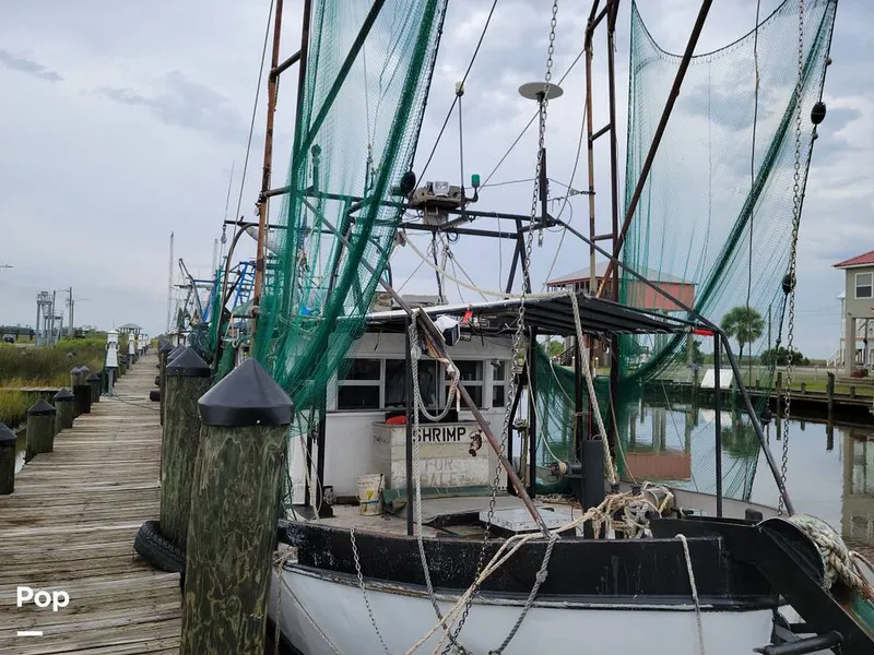 Slide: The Image of Homemade Steel Hull Shrimper 1975 - 15811948