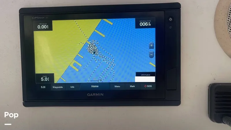 Slide: The Image of Dash Above Helm Garmin GPS - 15878892